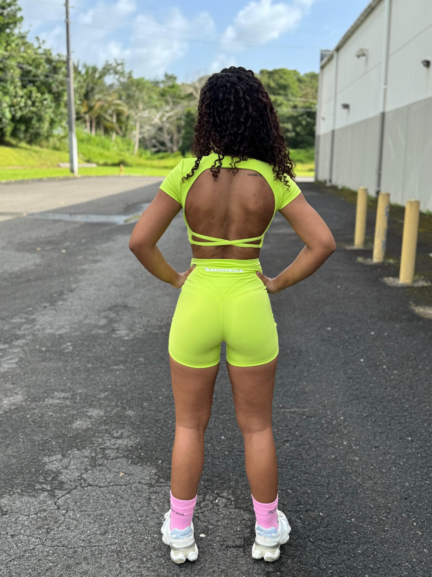 SET VERDE NEÓN