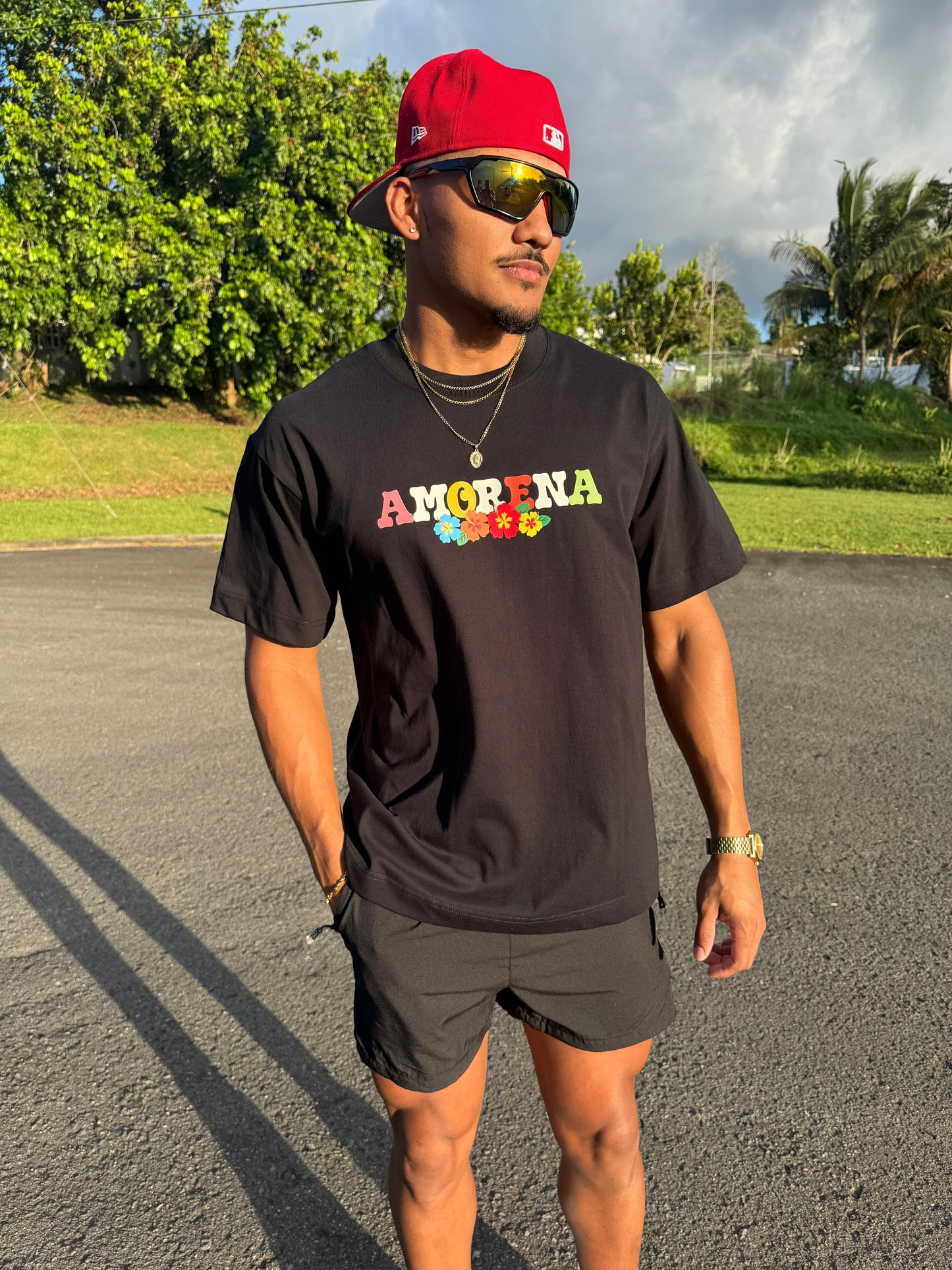 AMAPOLAS MEN OVERSIZED SHIRT
