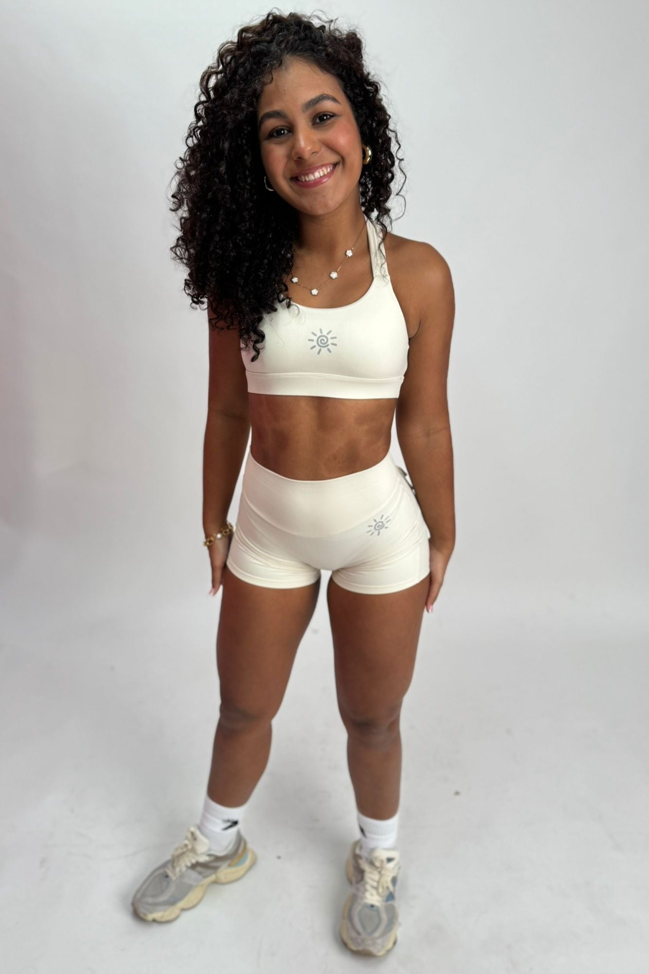 BEIGE SHORT SET