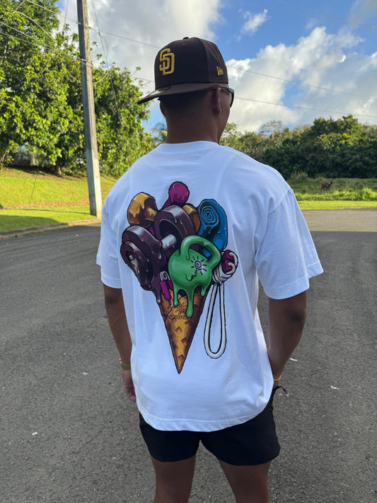 WHITE OVERSIZED MEN SHIRT